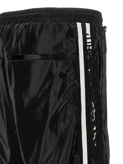 Doublet Laminate Track Pants White/black