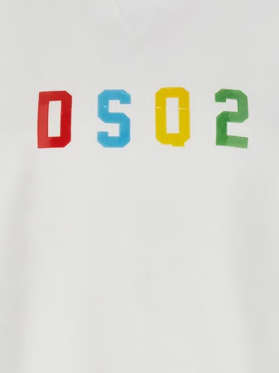 Dsquared2 White Cpppne Sweatshirt
