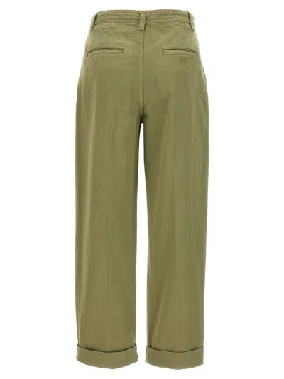 Etro Wide Leg Belted Trousers With Back Pockets