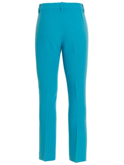 Etro Trousers Featuring Pleats And Ankle Length