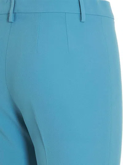 Etro Trousers Featuring Pleats And Ankle Length