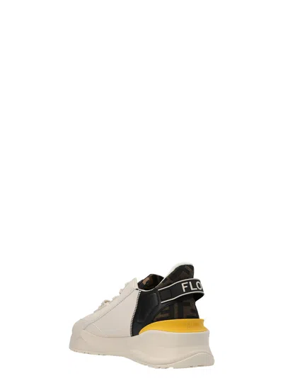 Fendi Flow Sneaker With Distinctive Monogram Accents