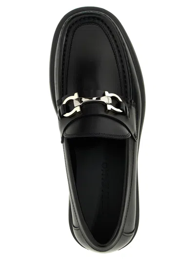 Shop Ferragamo 'duglas' Loafers