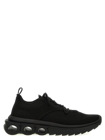 Ferragamo Sneakers Mit Gancini-schild