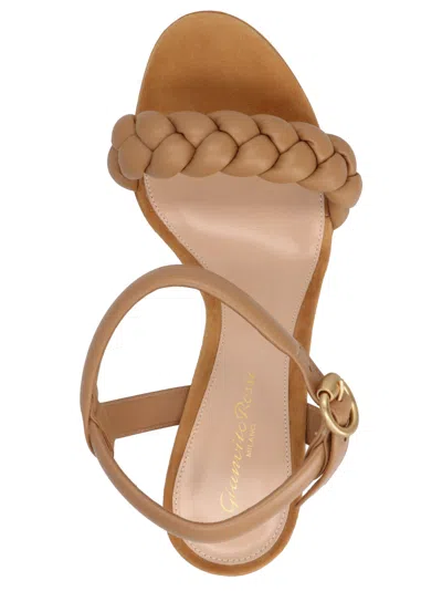 Shop Gianvito Rossi Braided Sandals