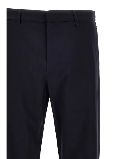 Givenchy Tailored Black Wool Blend Pants In Black