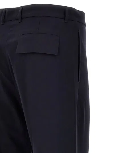 Givenchy Tailored Black Wool Blend Pants In Black