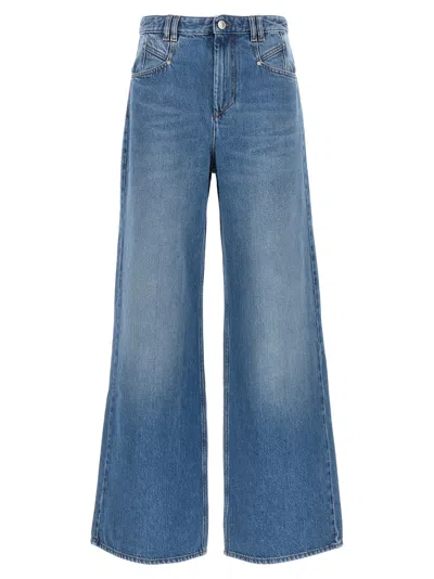 Isabel Marant Lemony High Waist Wide Pants