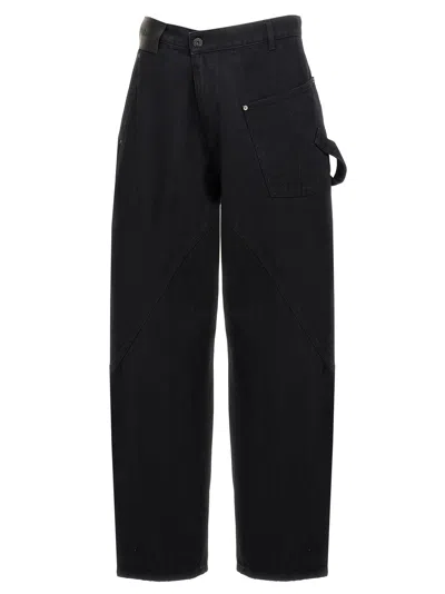 Shop Jw Anderson J.w.anderson 'twisted Workwear' Jeans