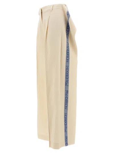 Jw Anderson Logo Band Panel Pants