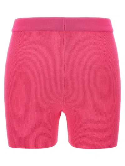 Jacquemus Le Short Pralu Leggings Fuchsia