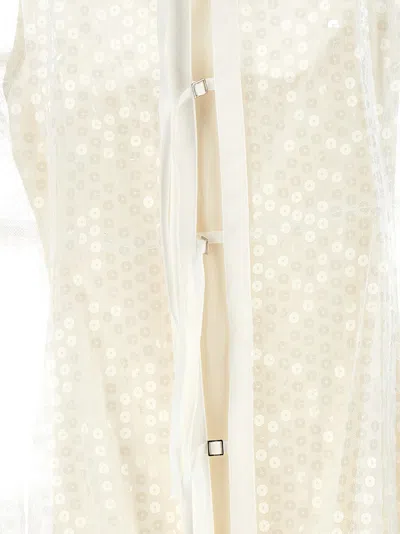 Jacquemus Le Robe Dentelle Dresses White In White