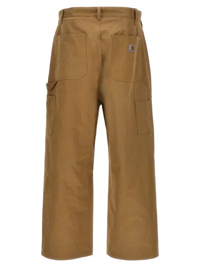 Shop Junya Watanabe X Carhartt Double Pence Pants