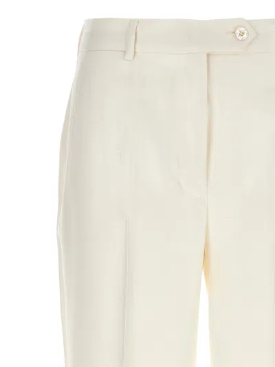Kiton Slim Fit Trousers Featuring Front Pleats