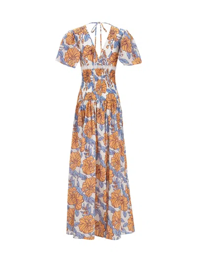 Le Twins Multicolor Rosellina Long Dress