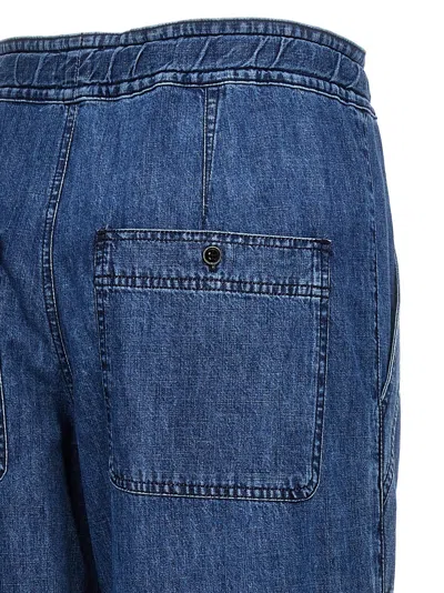 Isabel Marant Étoile Ivy Cargo Pants In Washed Effect Canvas Fabric