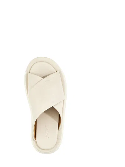 Marsèll Slide Sandals With Criss-cross Straps And Platform Sole