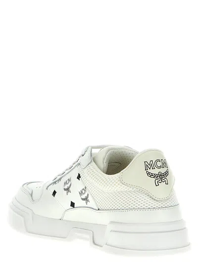 Mcm Skyward Low-top Sneakers In Visetos