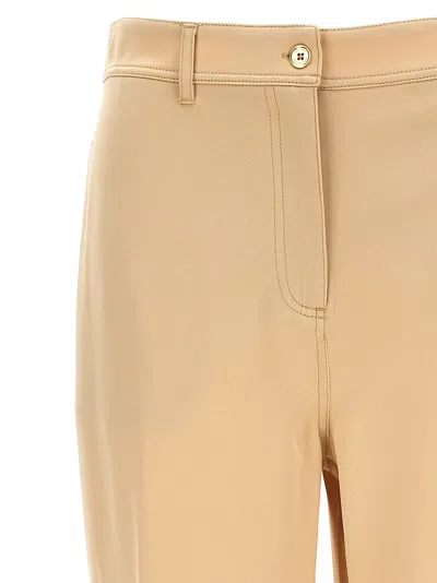 Michael Michael Kors Cargo Pants In Gold Triacetate Blend