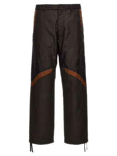 Moncler Nylon Pant With Waist Belt Loops And Drawstrings