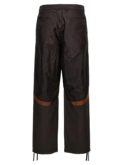 Moncler Nylon Pant With Waist Belt Loops And Drawstrings