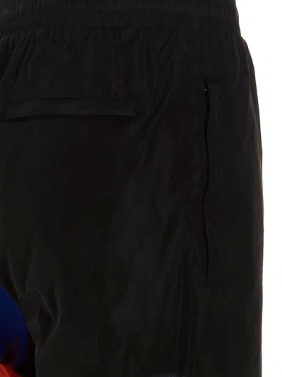 Moschino Abstract Pattern Lightweight Joggers With Elastic Waistband