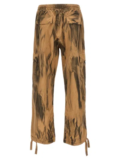 Shop Msgm Dirty Effect Cargo Pants