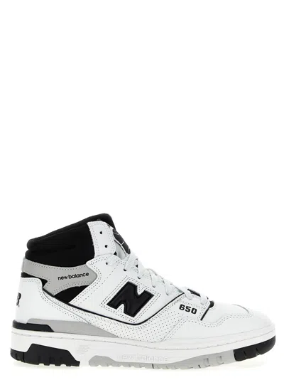 New Balance High-top Sneakers With Perforated Rubber Sole