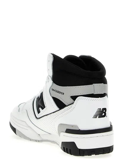 New Balance High-top Sneakers With Perforated Rubber Sole