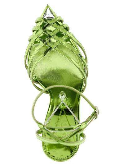 Nicolo' Beretta Green Heidi Heels