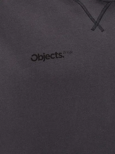 Objects Iv Life Boulder Print Sweatshirt Gray