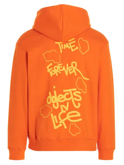 Objects Iv Life Orange Continuity Hoodie