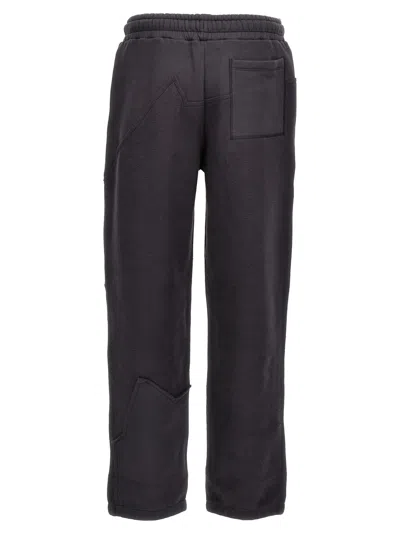 Objects Iv Life Grey Logo Embroidered Joggers