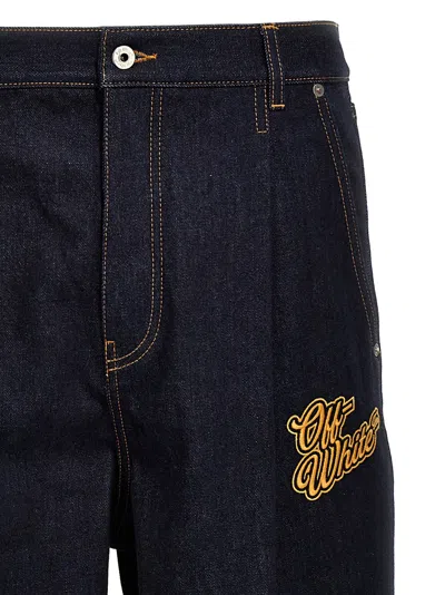 Off-white 90s Mid-rise Straight Leg Jeans