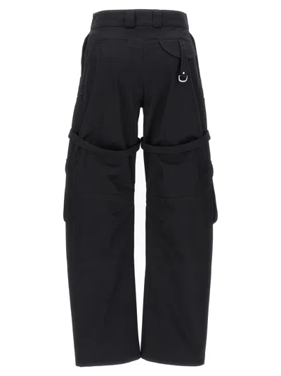 Off-white Cotton Cargo Trousers