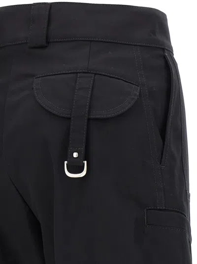 Off-white Cotton Cargo Trousers
