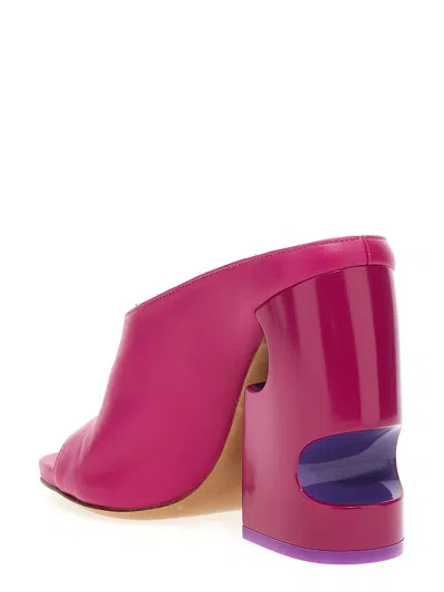 Off-white Pop Bulky Sandals Fuchsia