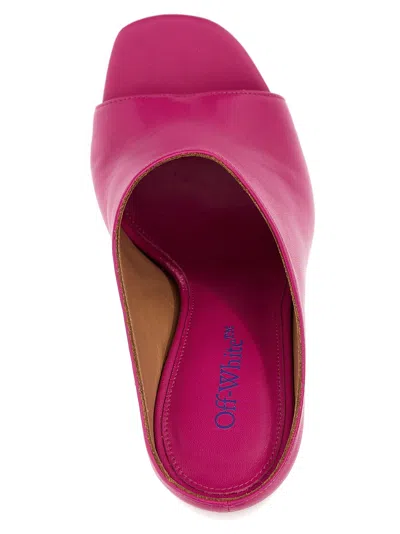 Off-white Pop Bulky Sandals Fuchsia