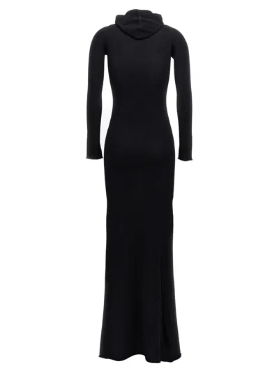 Off-white Off White High Neck Long Dress