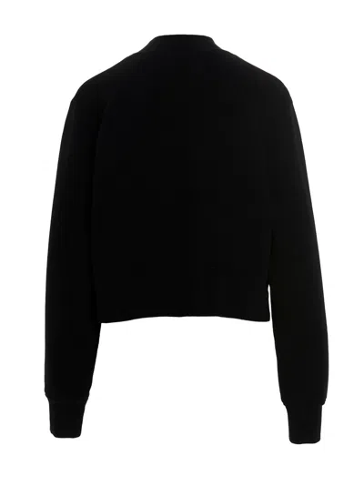 Palm Angels Graphic Print Crewneck Cotton Sweatshirt