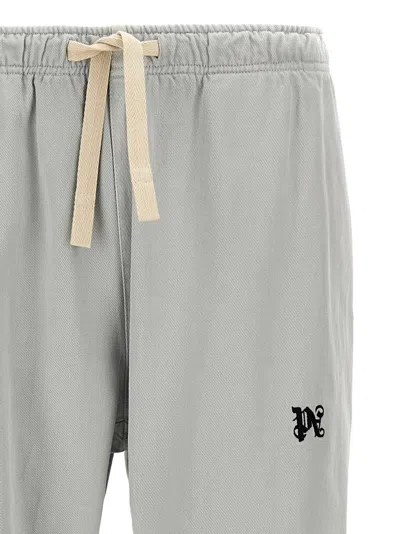 Shop Palm Angels 'monogram Travel' Pants