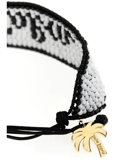 Palm Angels Blackwhite Palm Beads Bracelet