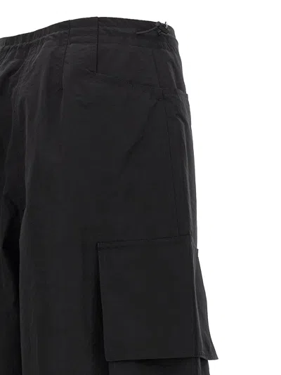 Palm Angels Wide-leg Nylon Parachute Pants With Adjustable Cuffs