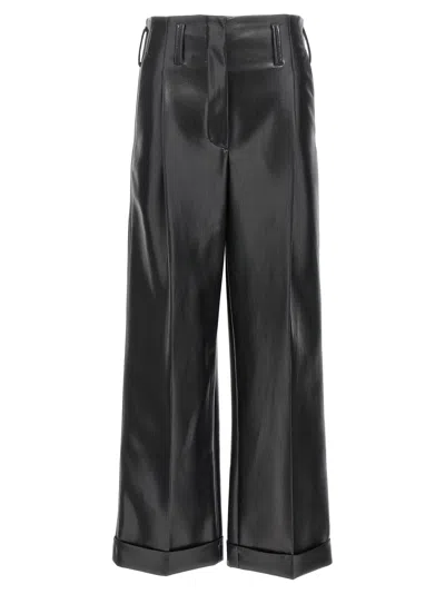 Shop Philosophy Faux Leather Trousers