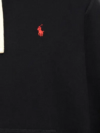Polo Ralph Lauren Ralph Lauren Pullover Hoodie Black In Black