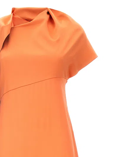 Roksanda 'pilar' Draped Floor-length Dress