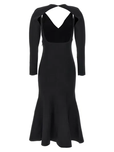 Roland Mouret Gown Maxi Dress With Cut Out Details And Shoulder Cover