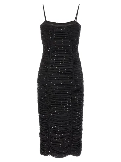 Shop Rotate Birger Christensen 'mesh Midi' Dress