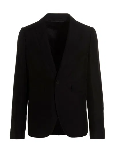 Sapio Jacquard Blazer Jacket Notched Lapel