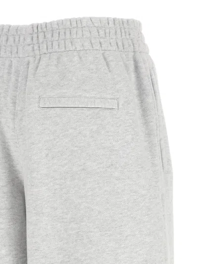 Alexander Wang T T By Alexander Wang Puff Logo Essential Terry Sweatpants